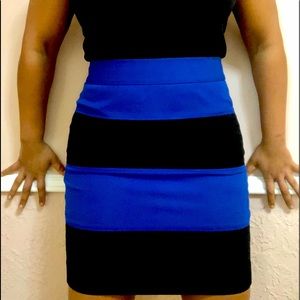 Banana Republic Color block work skirt